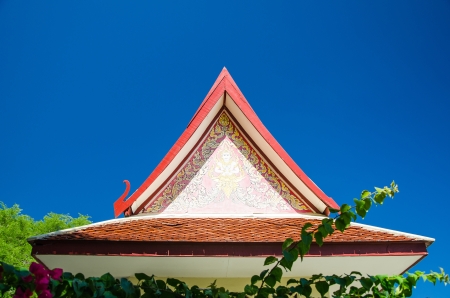 Buddhish church in Thailandの写真素材