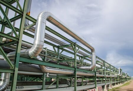 Pipe rack at Map Tha phut industrial estate, Thailand