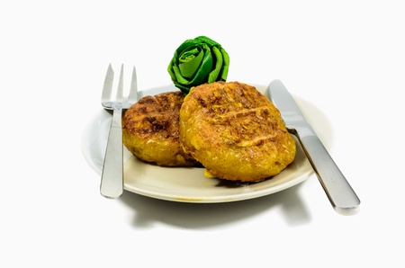 The sticky rice grilled in Thailand