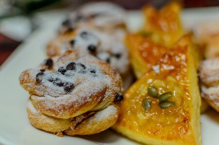 Dessert and  bakery in the hotel, Thailandの写真素材