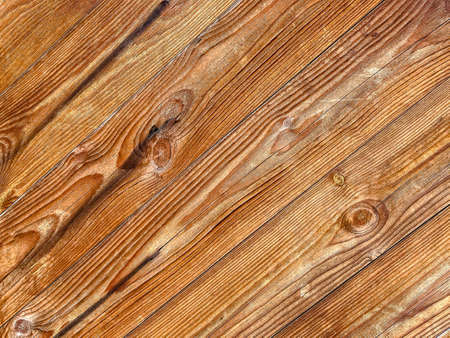 Structural wood background. The background is made of brown boards. Orange-brown wooden weaveの写真素材