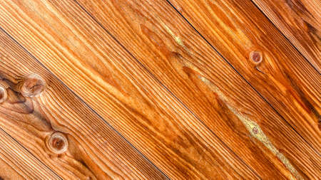 Structural wood background. The background is made of brown boards. Orange-brown wooden weaveの写真素材