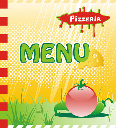 Trendy restaurant menu background to any creative modern designのイラスト素材