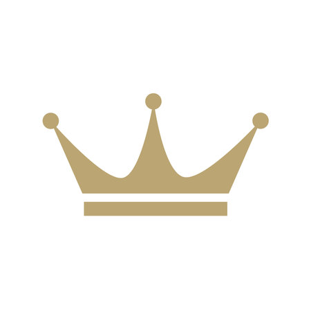 Crown Logo Template Design. Vector isolated illustration.のイラスト素材