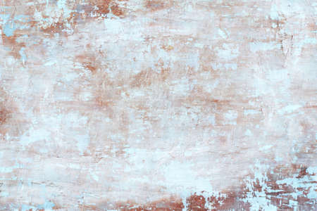texture of shabby paint and plaster cracksの写真素材