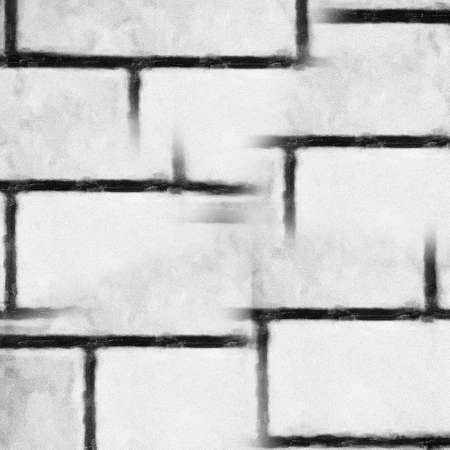 masonry shabby on the time and weatherの写真素材