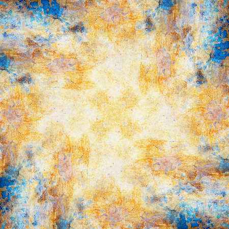 texture of shabby paint and plaster cracksの写真素材