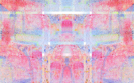 old grunge background with symmetrical patternの写真素材