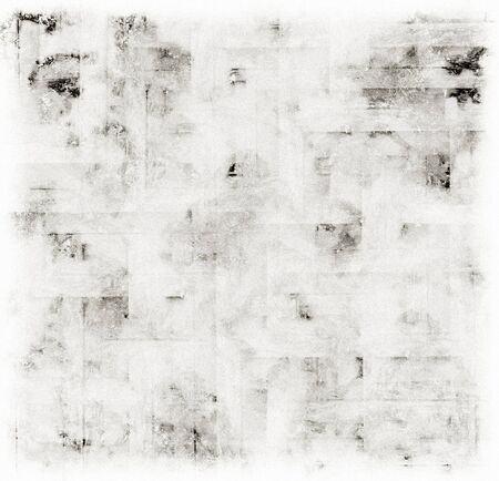 weathered abstract black and white grunge textureの写真素材
