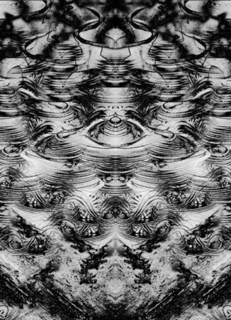 black grunge wallの写真素材