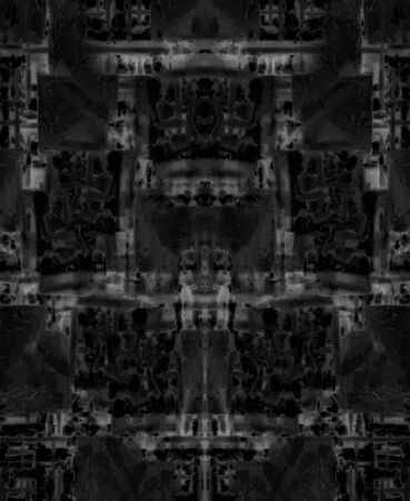 black grunge wallの写真素材