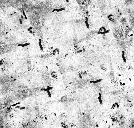 texture of shabby paint and plaster cracks