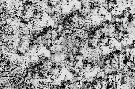 weathered abstract black and white grunge textureの写真素材