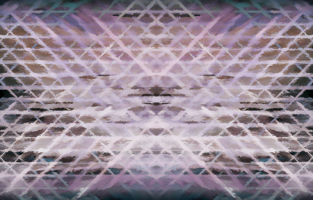 Dark Grunge Geometric Pattern