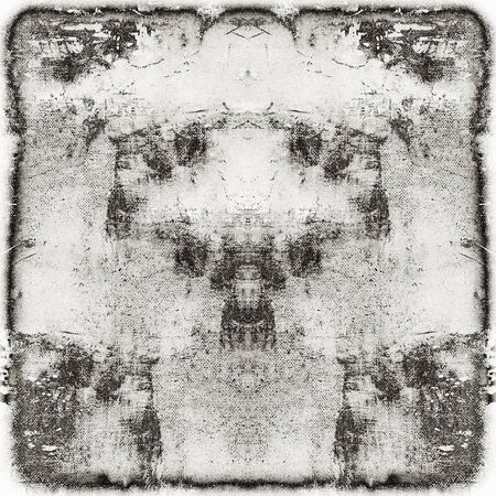 texture of shabby paint and plaster cracksの写真素材