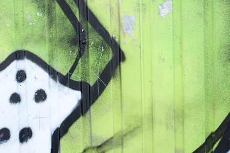 color grunge painted wall backgroundの写真素材