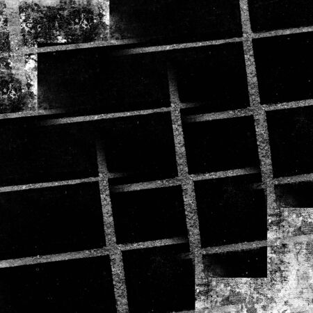 Old ceramic tile laid in cement mortarの写真素材