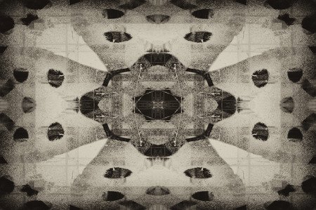 antique grunge wallの写真素材