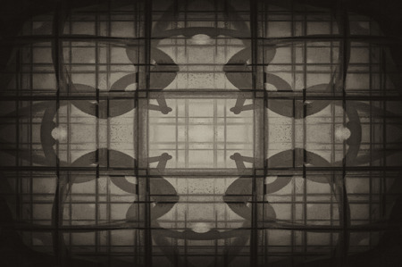 antique grunge wallの写真素材