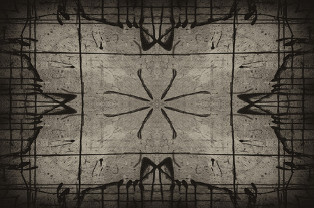 antique grunge wallの写真素材