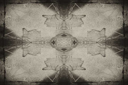 sepia tone grunge wallの写真素材