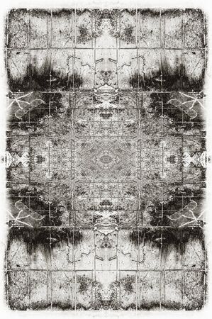 futuristic abstract grunge geometric modern patternの写真素材