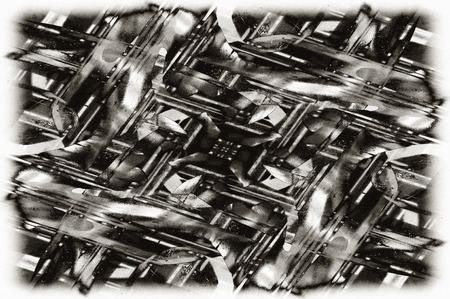 old antique background with patternの写真素材