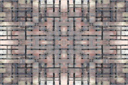 symmetrical geometrical grunge background