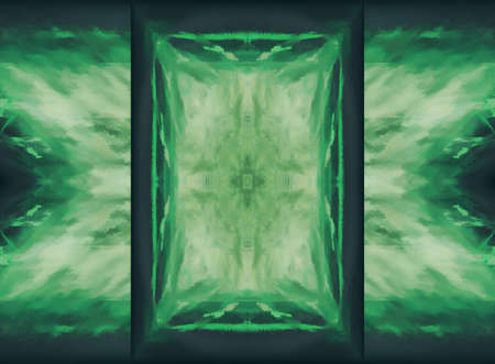 texture or background wall of shabby paint and plaster cracks and grass under itの写真素材