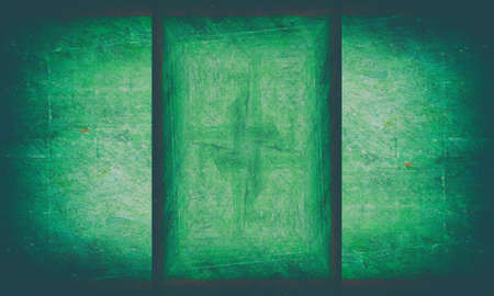 texture or background wall of shabby paint and plaster cracksの写真素材