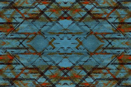 abstract painted grunge design compositionの写真素材