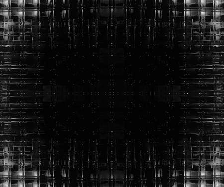 Black and white monochrome old grunge vintage weathered background abstract antique texture with...