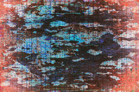 Old color grunge vintage weathered background abstract antique texture with retro pattern