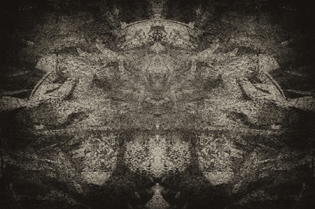 wall background with patternの写真素材