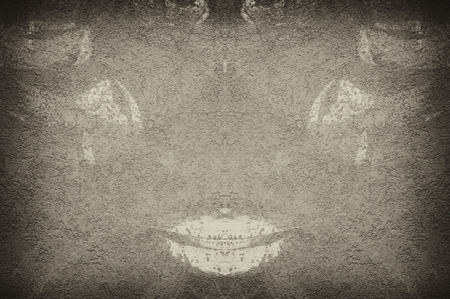 antique grunge wallの写真素材