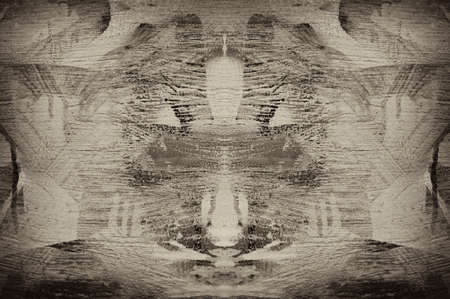 Abstract painted grunge backgroundの写真素材