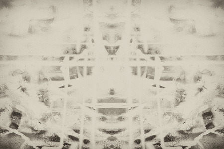 sepia tone grunge wallの写真素材