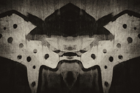 sepia tone grunge wallの写真素材