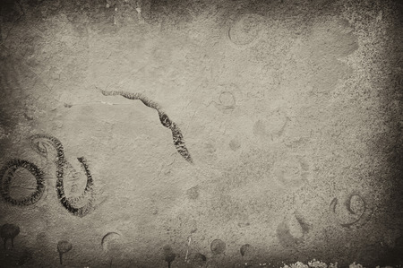 Old sepia grunge vintage weathered background abstract antique texture with retro pattern