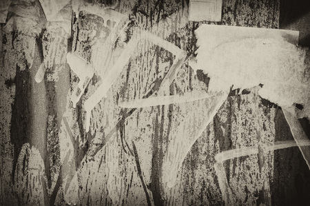 Old sepia grunge vintage weathered background abstract antique texture with retro patternの写真素材