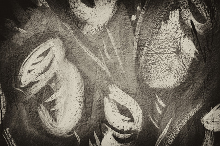 Old sepia grunge vintage weathered background abstract antique texture with retro patternの写真素材