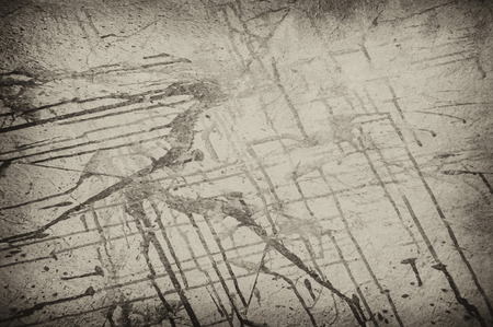 Old sepia grunge vintage weathered background abstract antique texture with retro patternの写真素材