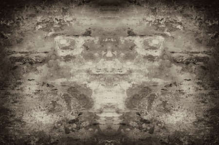 Dark Grunge Geometric Patternの写真素材