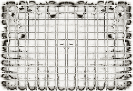 Black and white monochrome old grunge vintage weathered background abstract antique texture with...
