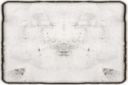 Black and white monochrome old grunge vintage weathered background abstract antique texture with retro patternの写真素材