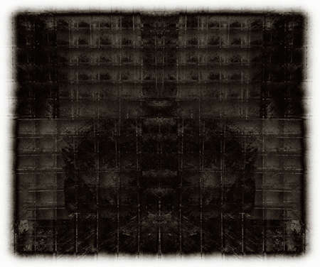 Black and white monochrome old grunge vintage weathered background abstract antique texture with...