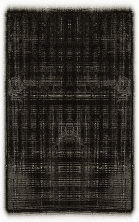 Black and white monochrome old grunge vintage weathered background abstract antique texture with retro patternの写真素材