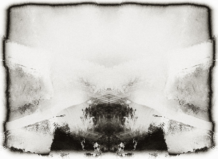 Black and white monochrome old grunge vintage weathered background abstract antique texture with retro patternの写真素材