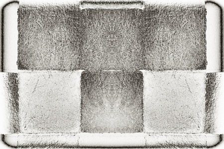 Black and white monochrome old grunge vintage weathered background abstract antique texture with...