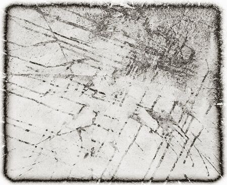 Black and white monochrome old grunge vintage weathered background abstract antique texture with retro patternの写真素材